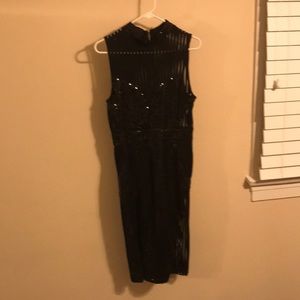 Black sequin dress 💎